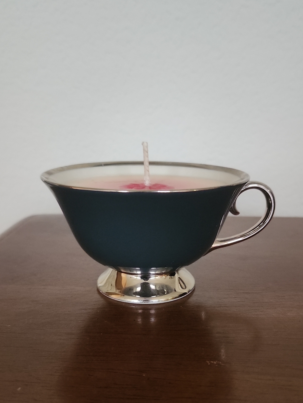 Handmade Teacup Candle Gorham USA Teacup